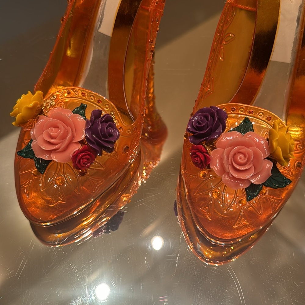 DOLCE & GABBANA Rose Clear PVC Crystal Heels - Picture 3 of 5